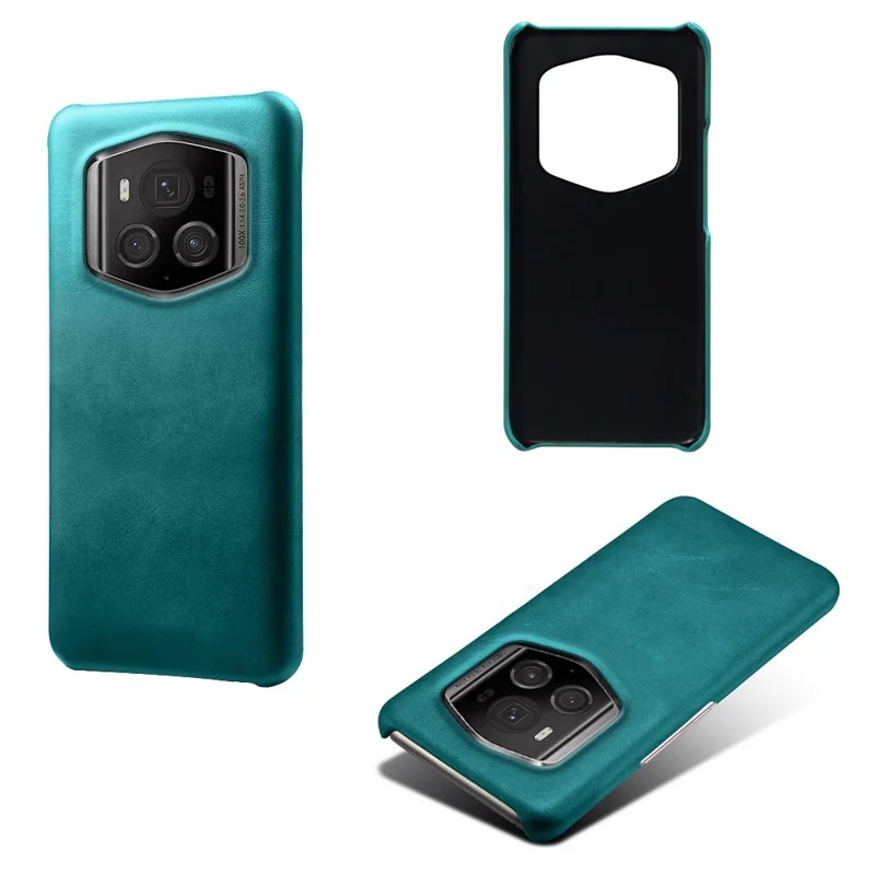 For Honor Magic6 RSR Porsche Design 5G Case PU Leather Coated PC Shockproof Protection Cover - Green