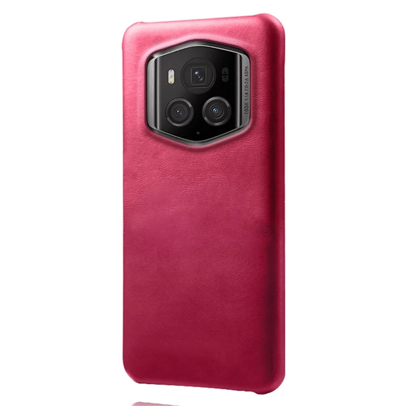 For Honor Magic6 RSR Porsche Design 5G Case PU Leather Coated PC Shockproof Protection Cover - Rose