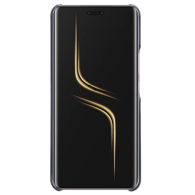 For Honor Magic6 Ultimate 5G Case with 2 Card Slots Dual Layer PU Leather+PC Phone Cover - Blue