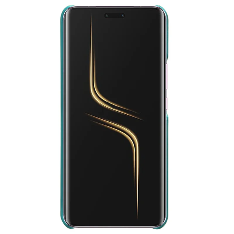 For Honor Magic6 Ultimate 5G Case with 2 Card Slots Dual Layer PU Leather+PC Phone Cover - Green