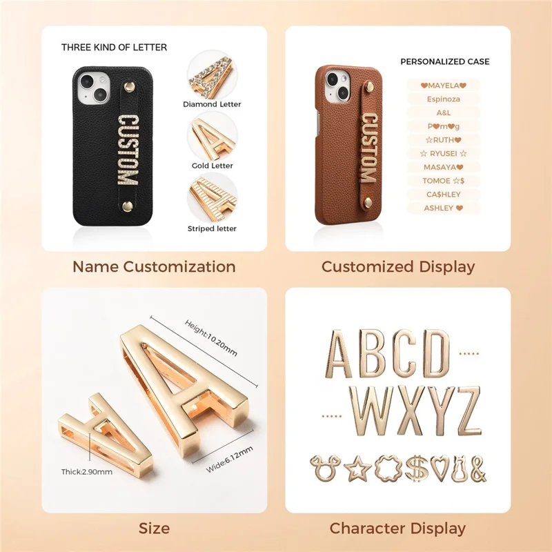 For iPhone 14 Plus Anti-Scratch Litchi Texture Phone Case Genuine Cow Leather+PC+Zinc Alloy Phone Cover - Blue