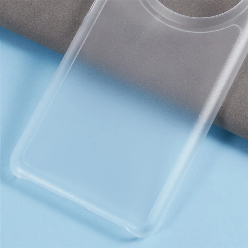 For Realme 12 Pro+ 5G / 12 Pro 5G Case Skin-touch Matte Hard PC Phone Cover - Transparent