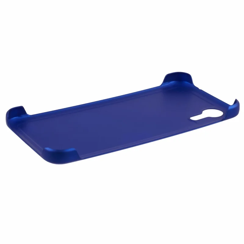 For Samsung Galaxy Xcover7 Matte Case Skin-touch Anti-fingerprint PC Phone Cover - Blue