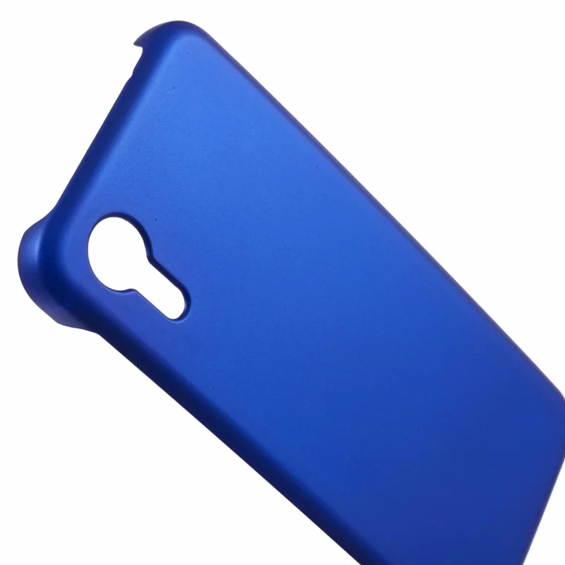 For Samsung Galaxy Xcover7 Matte Case Skin-touch Anti-fingerprint PC Phone Cover - Blue