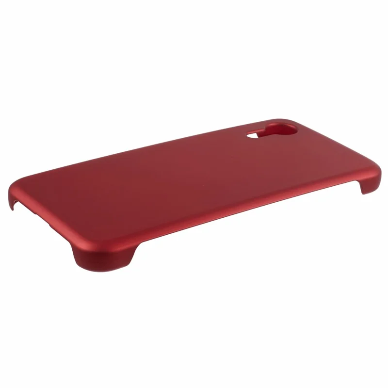 For Samsung Galaxy Xcover7 Matte Case Skin-touch Anti-fingerprint PC Phone Cover - Red