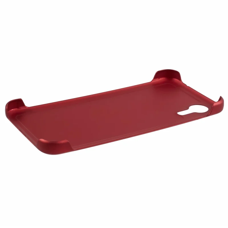 For Samsung Galaxy Xcover7 Matte Case Skin-touch Anti-fingerprint PC Phone Cover - Red