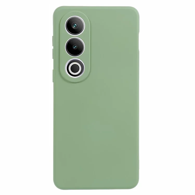 For OnePlus Ace 3V 5G Shockproof Case Soft Fiber Lining TPU Phone Shell - Green