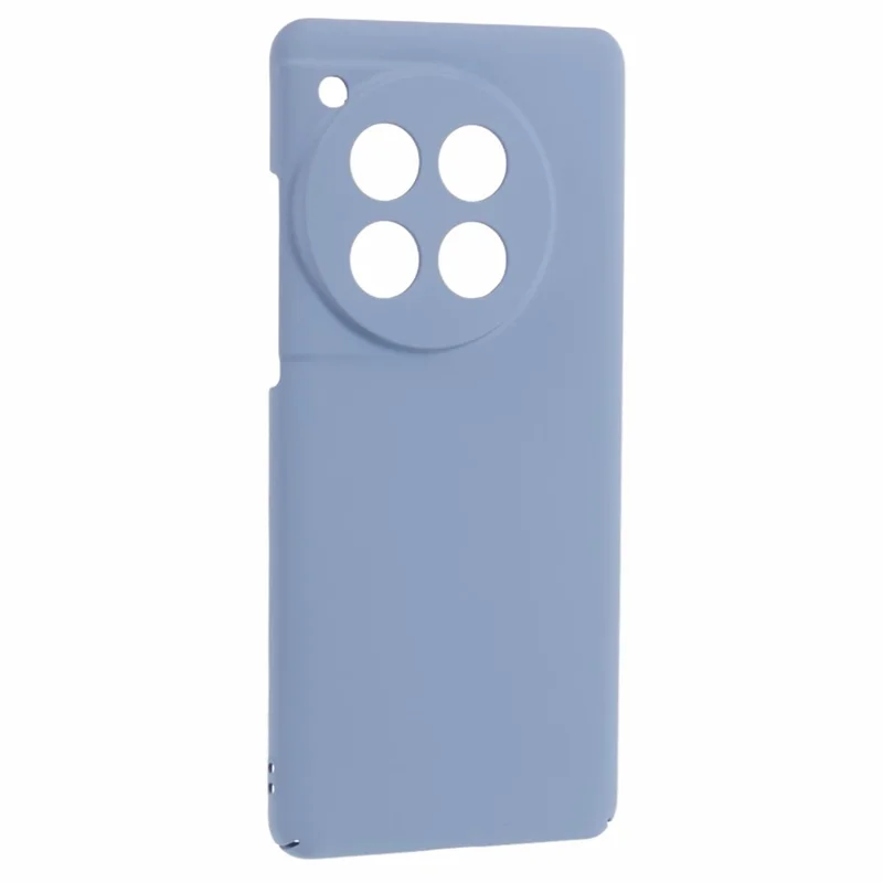 For OnePlus 12 5G Case Skin-touch Rubberized PC Drop Resistant Cell Phone Cover - Lavender Grey