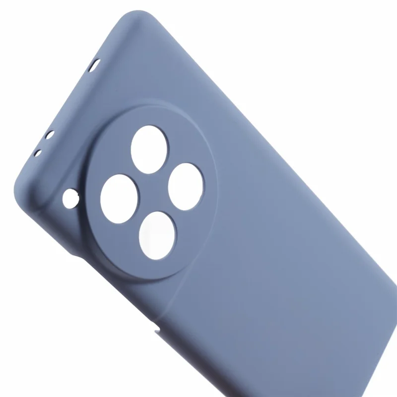 For OnePlus 12 5G Case Skin-touch Rubberized PC Drop Resistant Cell Phone Cover - Lavender Grey