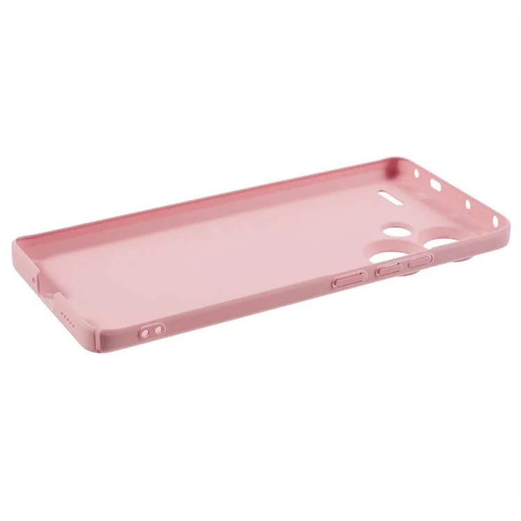 For Xiaomi Redmi Note 13 Pro+ 5G Phone Case Skin-touch Rubberized PC Cell Phone Cover - Pink