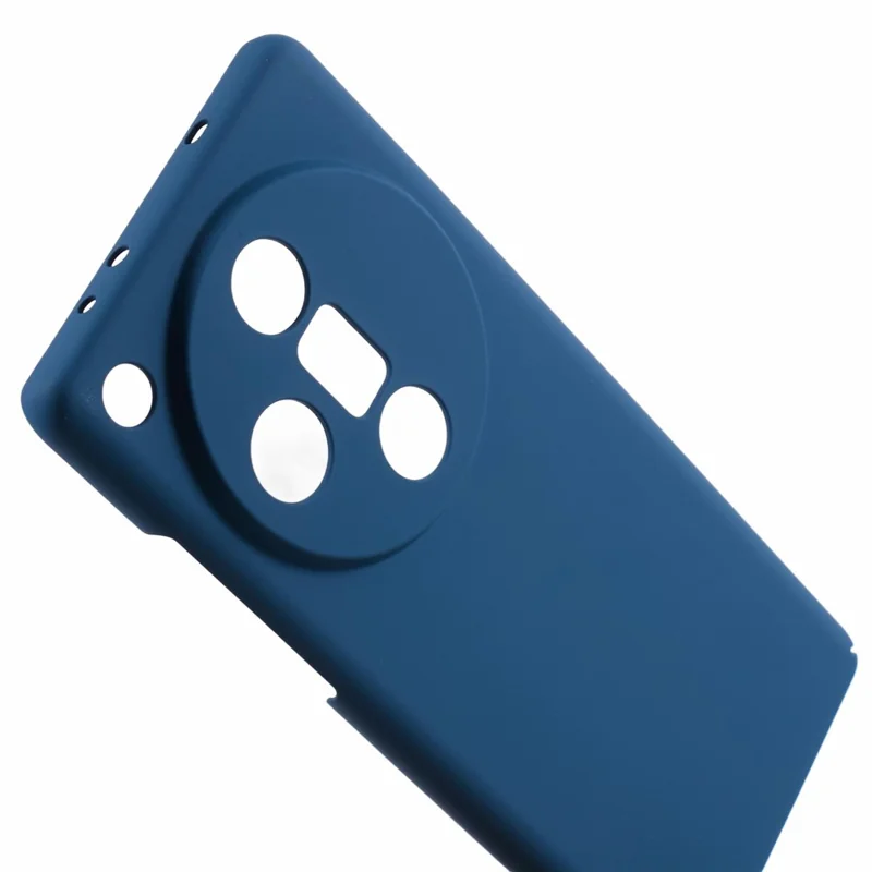 For Oppo Find X7 5G Rubberized Case Skin-touch Hard PC Cell Phone Cover - Blue