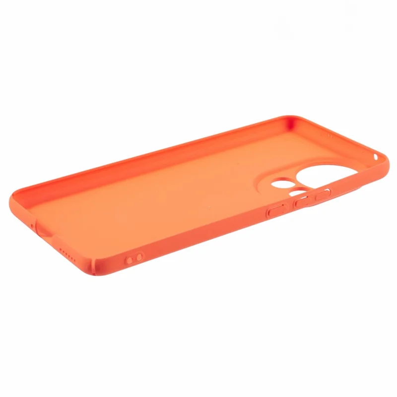 For Huawei nova 12 Ultra 5G / nova 12 Pro 5G Case Skin-touch Rubberized PC Anti-fall Phone Cover - Orange
