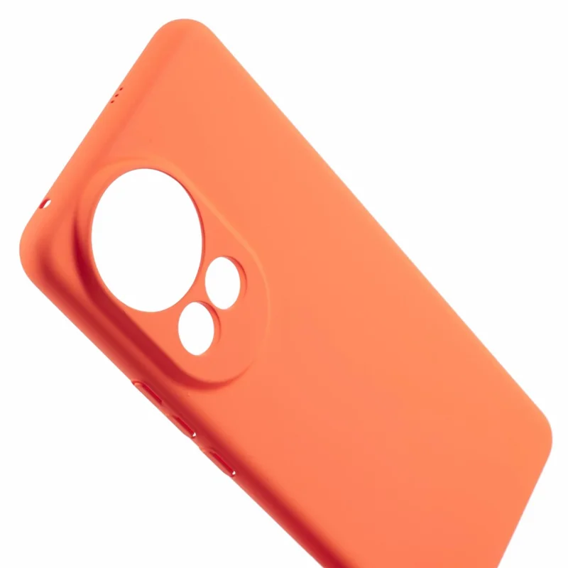 For Huawei nova 12 Ultra 5G / nova 12 Pro 5G Case Skin-touch Rubberized PC Anti-fall Phone Cover - Orange