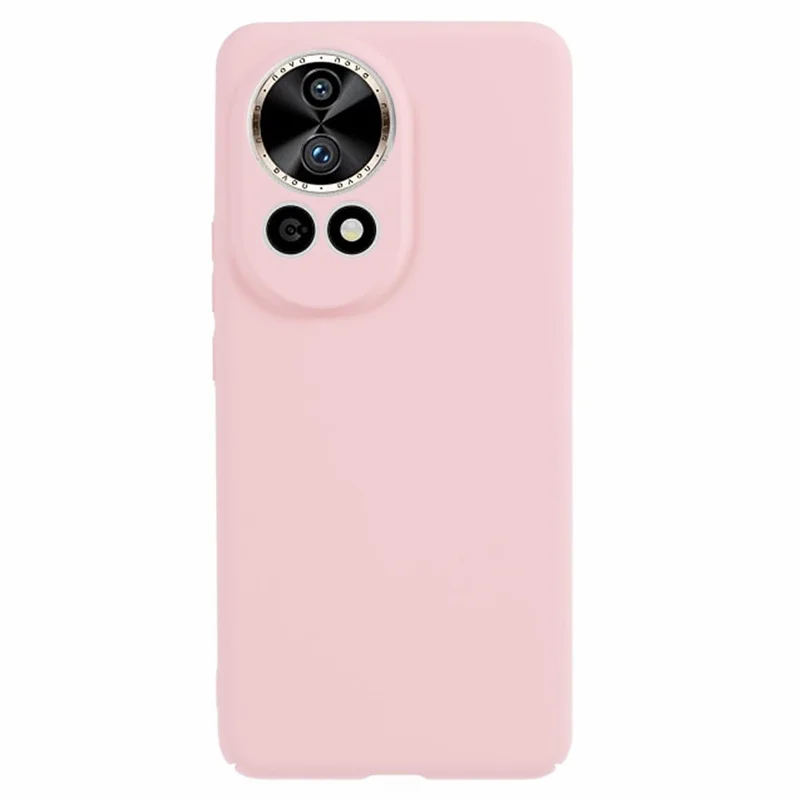 For Huawei nova 12 Ultra 5G / nova 12 Pro 5G Case Skin-touch Rubberized PC Anti-fall Phone Cover - Pink