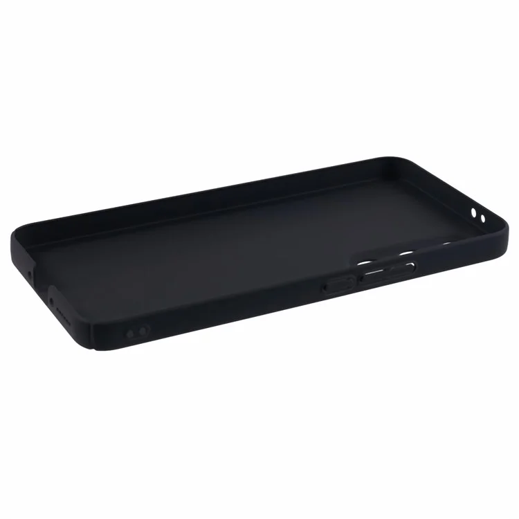 For Meizu 21 Case Skin-touch Hard PC Anti-scratch Smartphone Protection Cover - Black