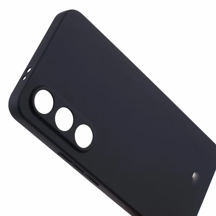 For Meizu 21 Case Skin-touch Hard PC Anti-scratch Smartphone Protection Cover - Black