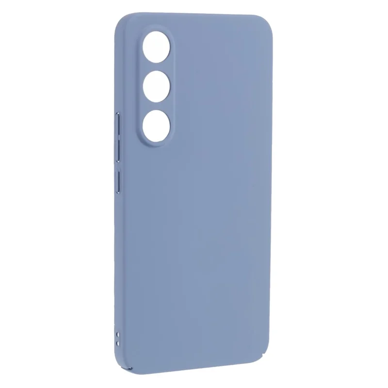 For Meizu 21 Case Skin-touch Hard PC Anti-scratch Smartphone Protection Cover - Lavender Grey