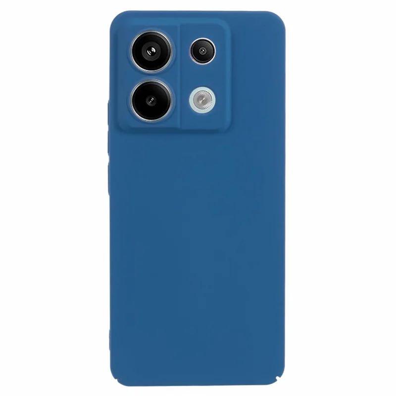 For Xiaomi Redmi Note 13 Pro 5G Shockproof Case Skin-touch Rubberized PC Cell Phone Cover - Blue