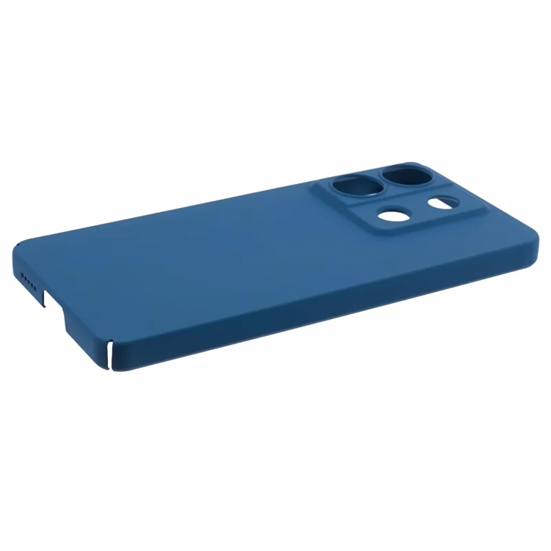 For Xiaomi Redmi Note 13 Pro 5G Shockproof Case Skin-touch Rubberized PC Cell Phone Cover - Blue