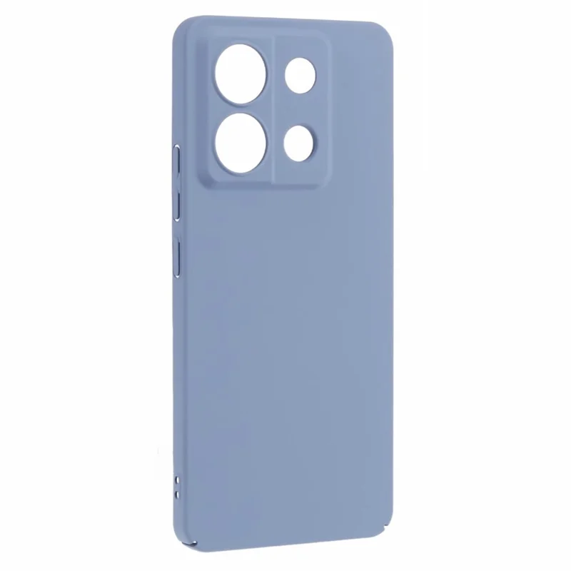 For Xiaomi Redmi Note 13 Pro 5G Shockproof Case Skin-touch Rubberized PC Cell Phone Cover - Lavender Grey