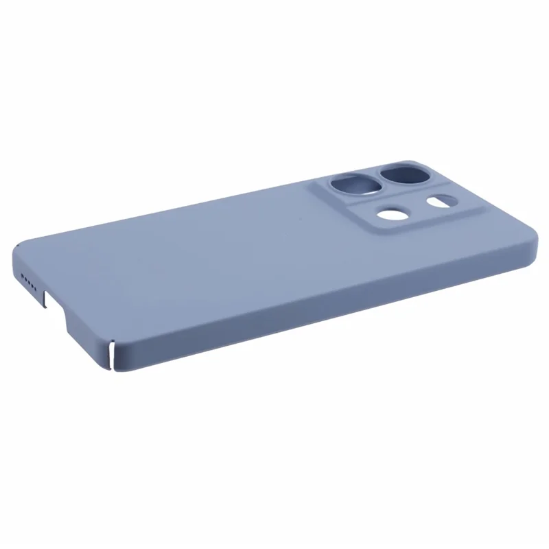 For Xiaomi Redmi Note 13 Pro 5G Shockproof Case Skin-touch Rubberized PC Cell Phone Cover - Lavender Grey
