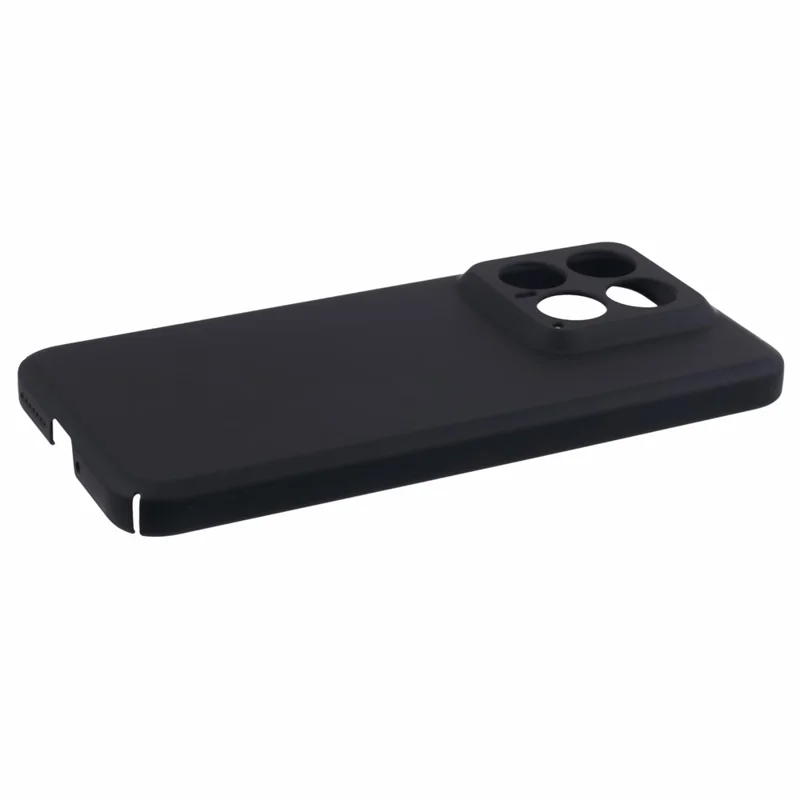 For Xiaomi 14 Pro Case Rubberized Skin-touch Hard PC Anti-scratch Smartphone Cover - Black