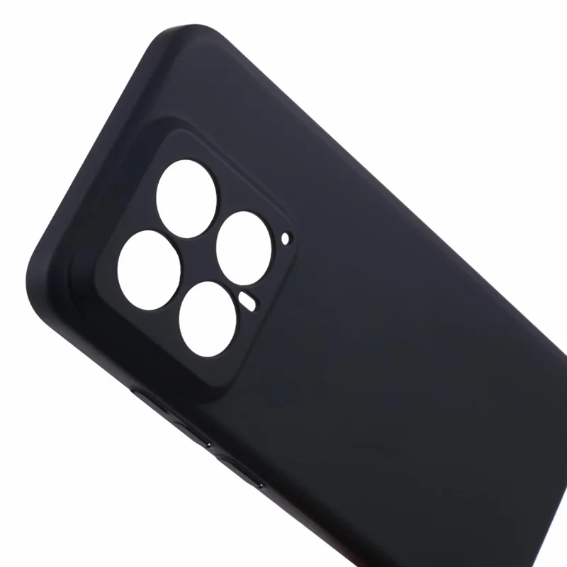 For Xiaomi 14 Pro Case Rubberized Skin-touch Hard PC Anti-scratch Smartphone Cover - Black