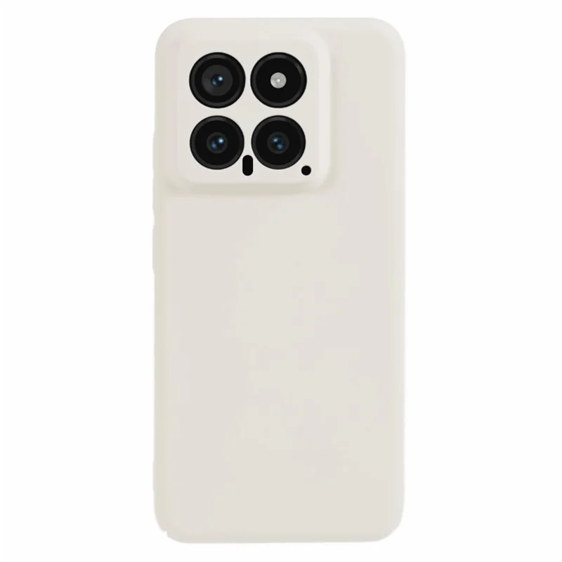 For Xiaomi 14 Pro Case Rubberized Skin-touch Hard PC Anti-scratch Smartphone Cover - White