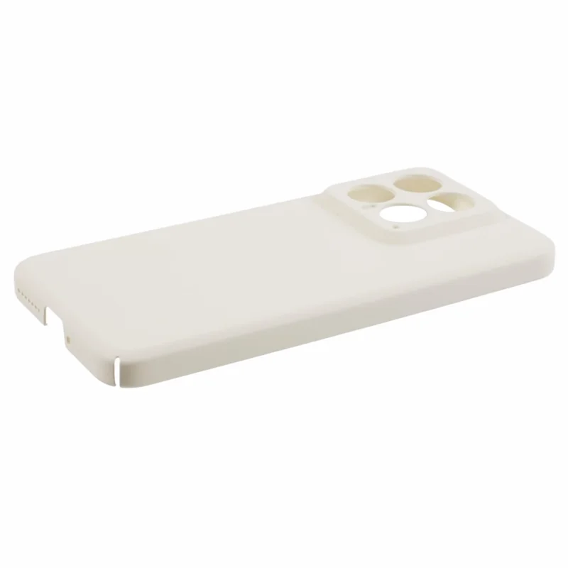 For Xiaomi 14 Pro Case Rubberized Skin-touch Hard PC Anti-scratch Smartphone Cover - White