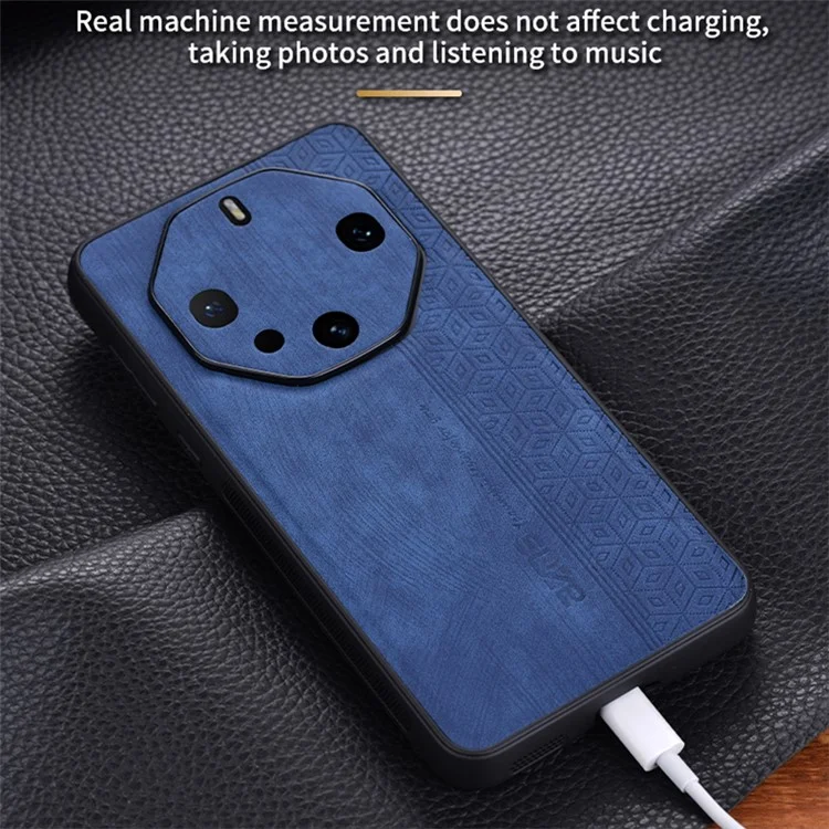 AZNS Para Huawei Mate 60 RS Ultimate Funda de Teléfono Móvil de Cuero+TPU con Patrón Estampado - Marrón