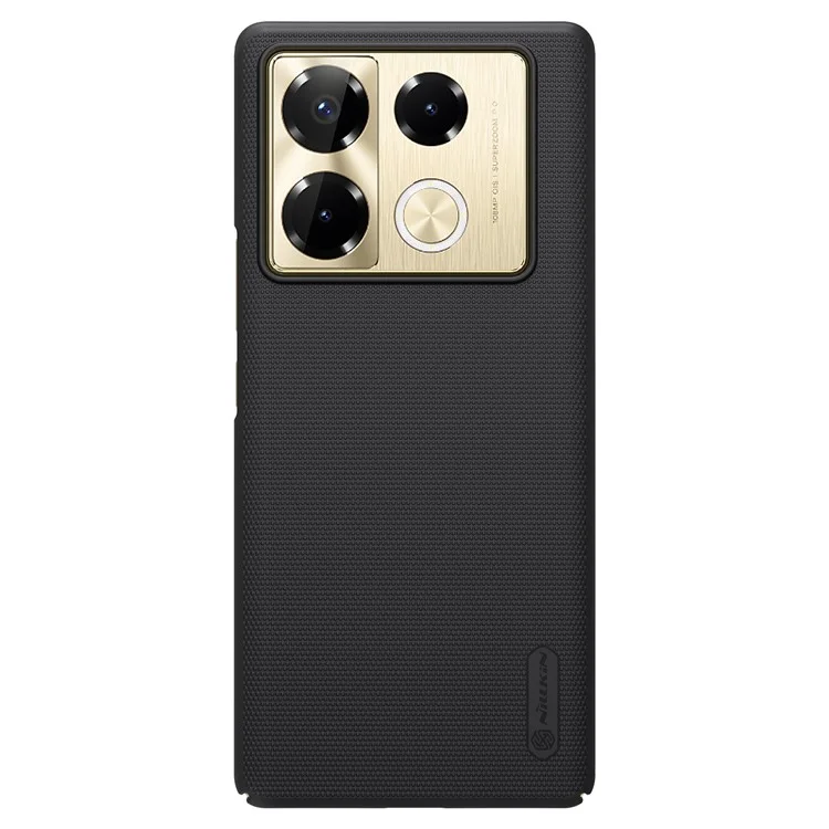 NILLKIN Frosted Shield für Infinix Note 40 Pro 5G / Note 40 Pro+ Hülle, matte PC-Handyhülle - Schwarz