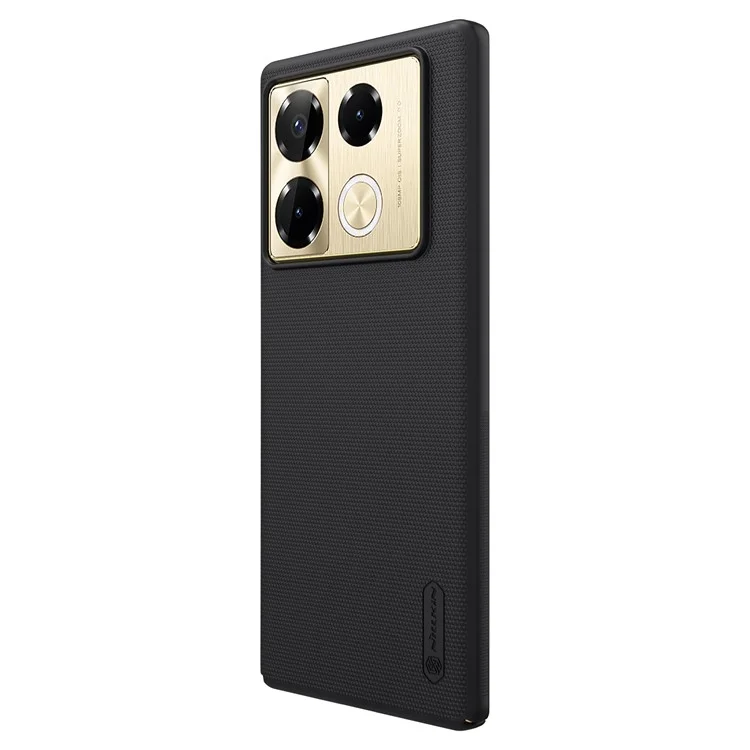 NILLKIN Frosted Shield für Infinix Note 40 Pro 5G / Note 40 Pro+ Hülle, matte PC-Handyhülle - Schwarz