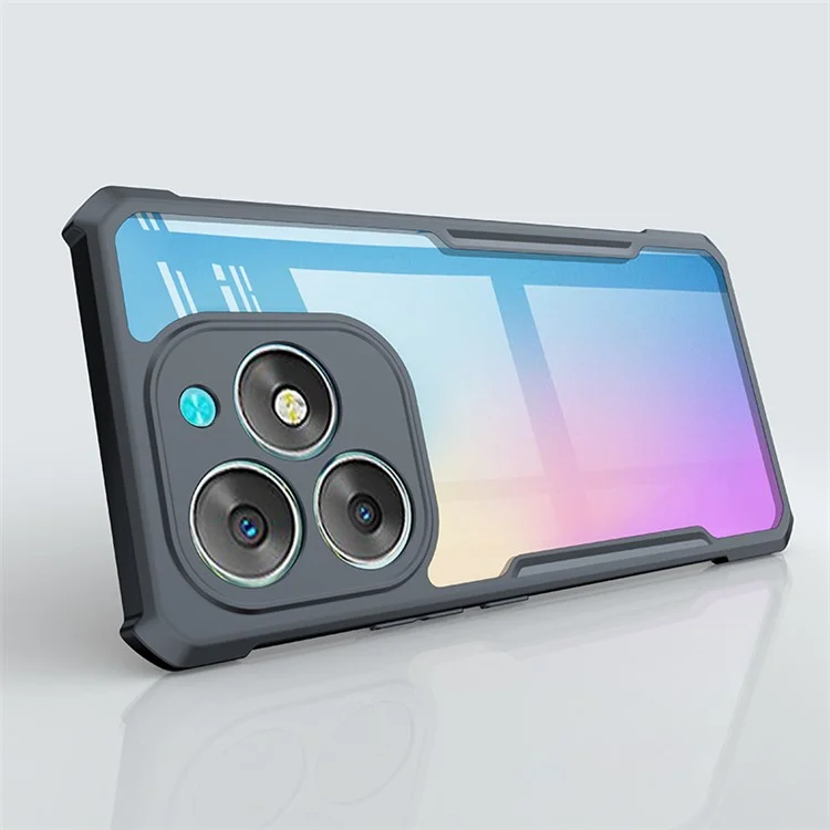 Étui XUNDD pour itel S23+ Boîtier de téléphone portable en TPU + acrylique antichoc