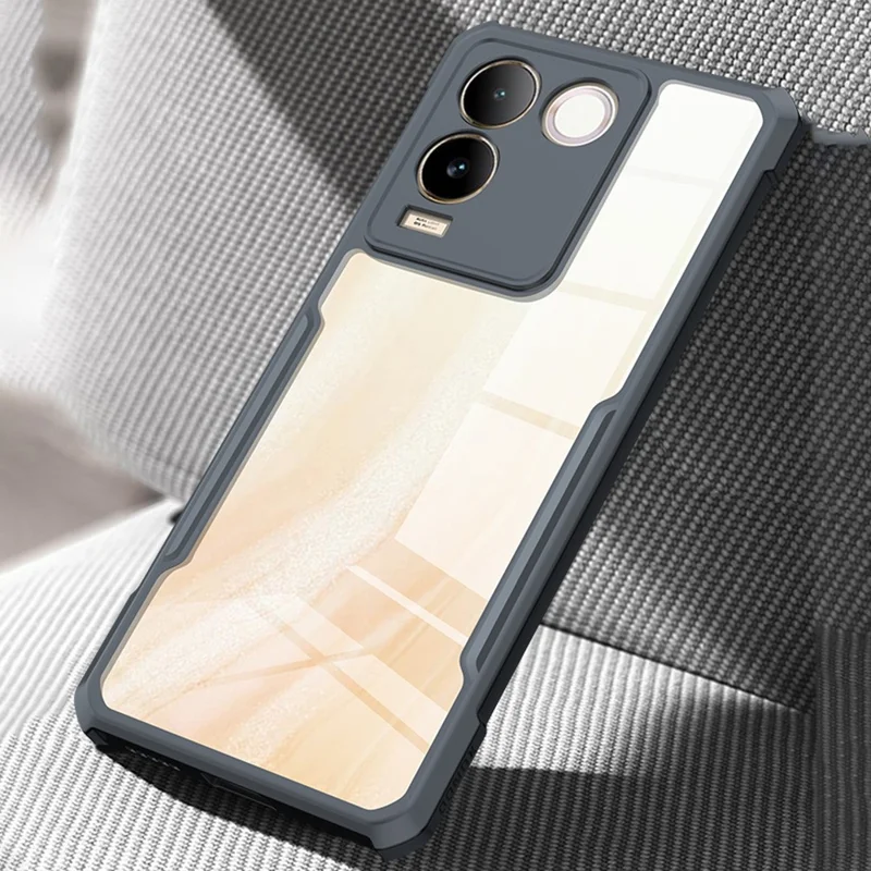 Массовая покупка XUNDD для vivo T2 Pro 5G / S17e 5G Case Anti-Scratch TPU+Acrylic Slim Phone Cover