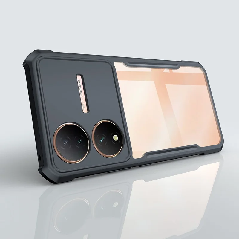 XUNDD For vivo Y100 5G Case Stylish TPU+Acrylic Drop Resistant Phone Cover