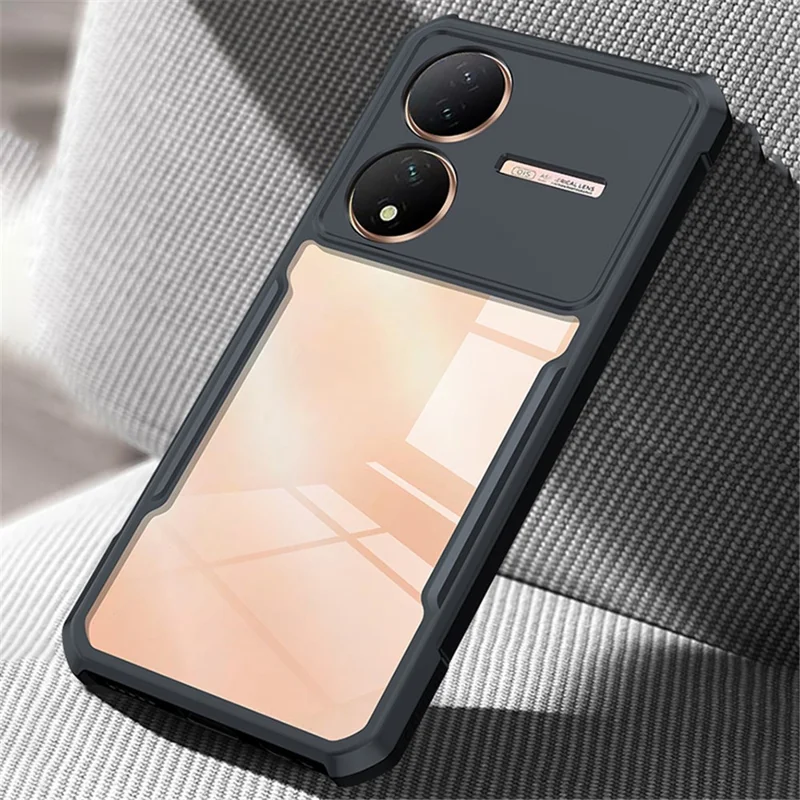 XUNDD For vivo Y100 5G Case Stylish TPU+Acrylic Drop Resistant Phone Cover