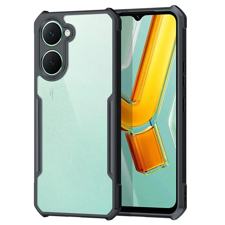 Bulk Purchasing XUNDD For vivo Y03 Case TPU+Acrylic Phone Cover Anti-Drop Cell Phone Shell