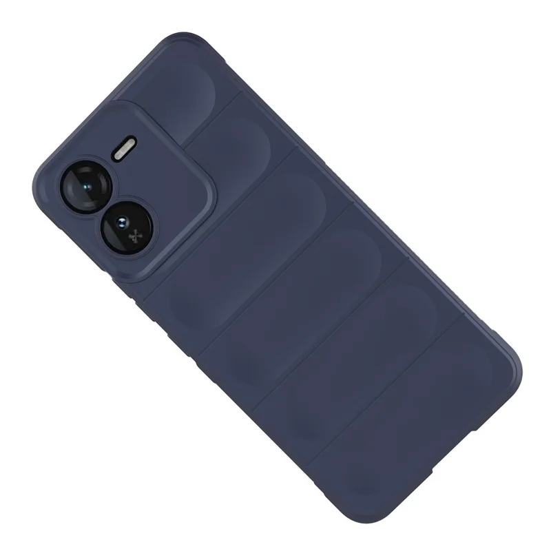 For vivo iQOO Z9 5G TPU Case Drop-proof Protection Soft Phone Cover - Dark Blue