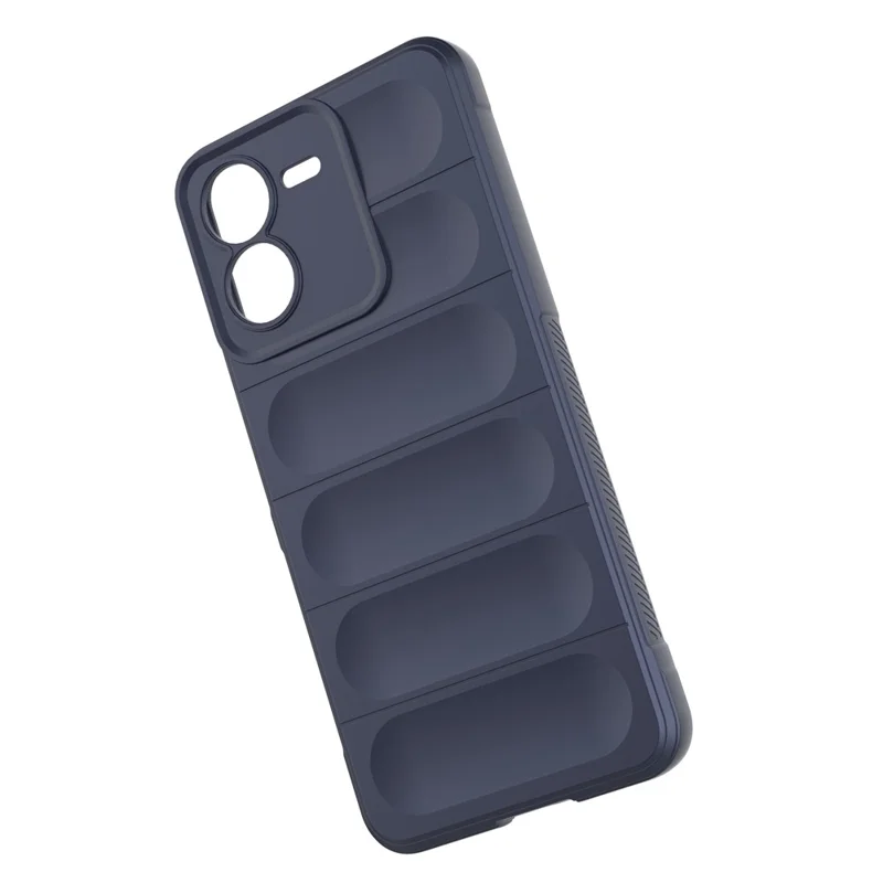 For vivo iQOO Z9 5G TPU Case Drop-proof Protection Soft Phone Cover - Dark Blue