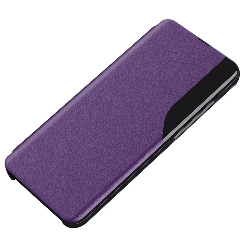 For Xiaomi Redmi Note 13 Pro 4G / Poco M6 Pro 4G Phone Case Folio Flip PU Leather Stand Cover - Purple
