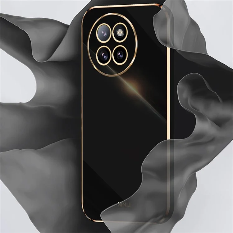 XINLI para Xiaomi Civi 4 Pro 5G / 14 Civi 5G Funda Antiarañazos Chapado Electrolítico Funda de TPU para Teléfono - Cian