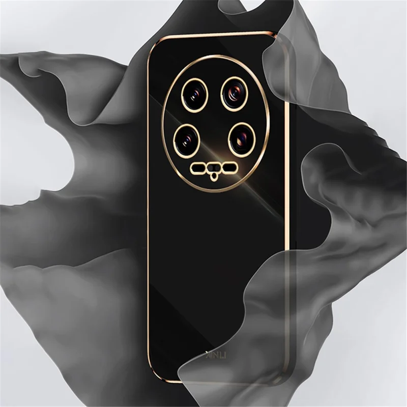 XINLI For Xiaomi 14 Ultra Electroplated Case Flexible TPU Phone Shell - Red