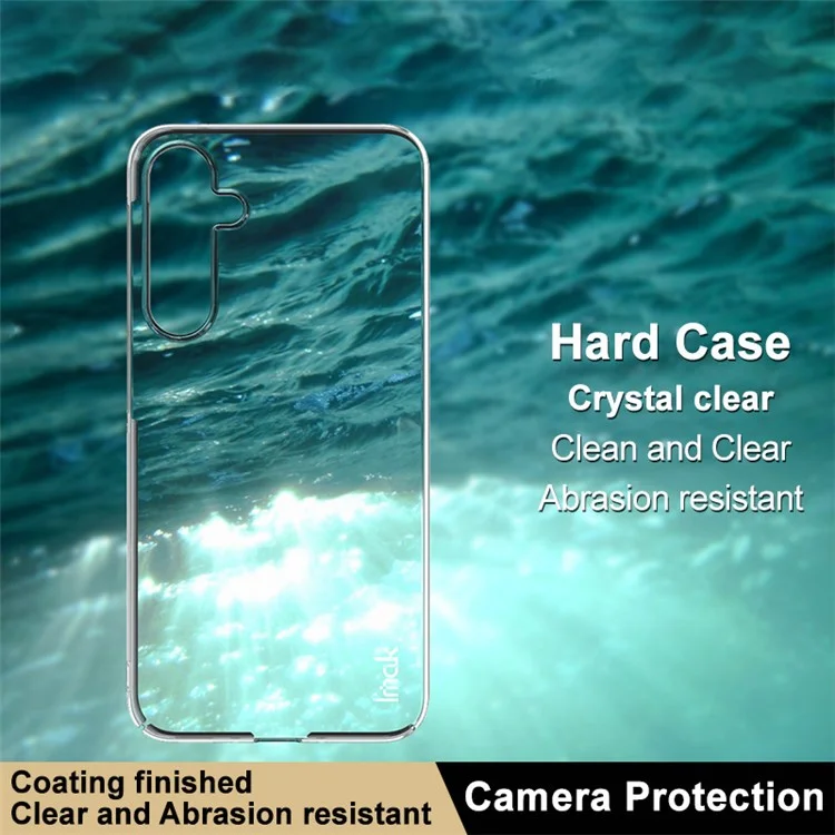 IMAK Crystal Case II Pro per Samsung Galaxy A55 5G Custodia Trasparente Antigraffio PC Dura Custodia Telefonica