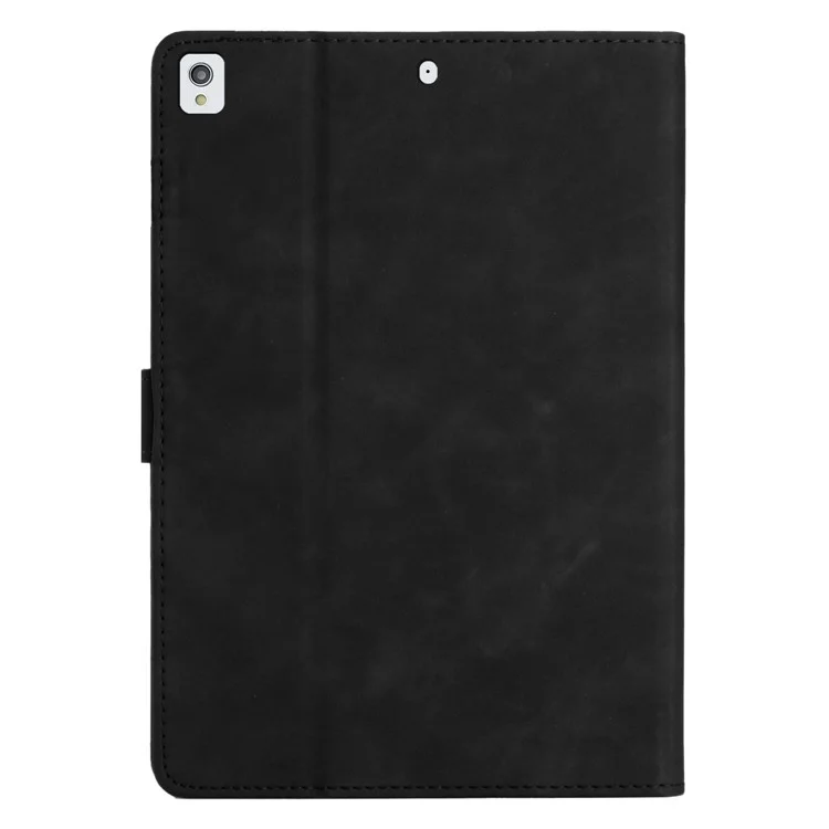 Für iPad 10.2 (2020) / (2019) / iPad Air 10.5 Zoll (2019) / iPad Pro 10.5 Zoll (2017) Hülle PU-Leder-Abdeckung Kartenschlitze Ständer - Schwarz