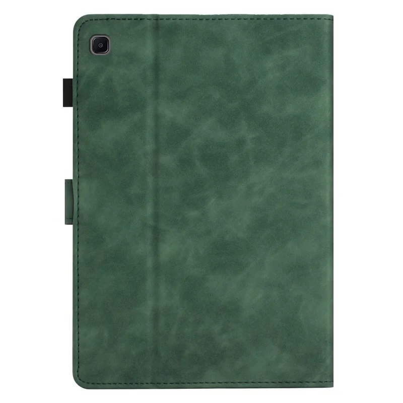 For Samsung Galaxy Tab A7 Lite 8.7-inch T220 / T225 Case Drop-proof Leather Tablet Stand Cover - Green