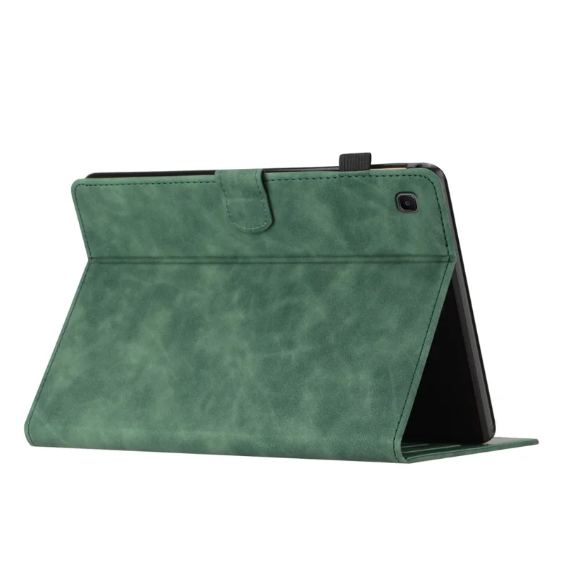 For Samsung Galaxy Tab A7 Lite 8.7-inch T220 / T225 Case Drop-proof Leather Tablet Stand Cover - Green