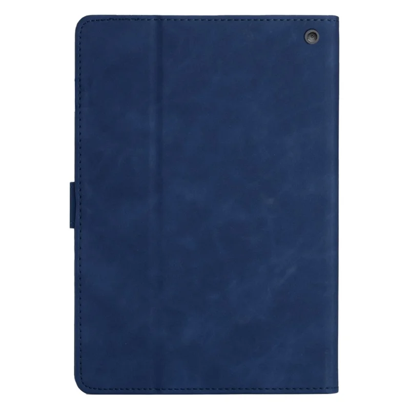 For Amazon Fire HD 10 (2021) / (2023) / Fire HD 10 Plus (2021) / (2023) Case Smart PU Leather Coconut Tree Tablet Cover - Blue