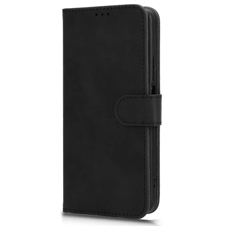 Para Honor Play 8T 5G / X7b 4G / X7b 5G / Play 50 Plus 5G / 90 Smart Case Skin-touch Flip Stand Phone Cover - Negro