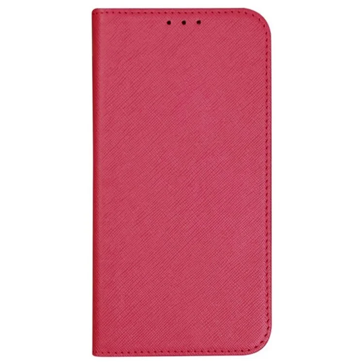 For Motorola Moto G Play (2024) 4G Wallet Shockproof Cell Phone Case Magnetic Auto Closing Leather Cover - Pink