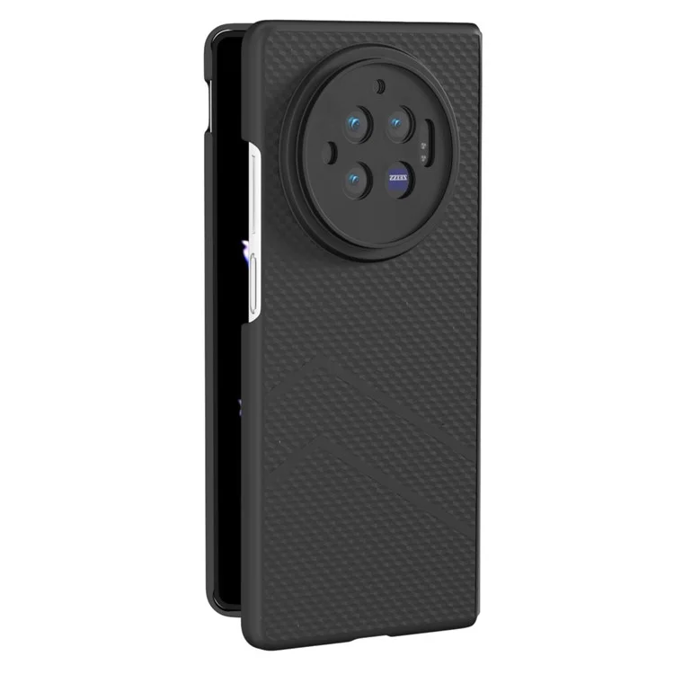 Pour vivo X Fold3 Étui Matte Hard PC Protective Phone Cover - Noir